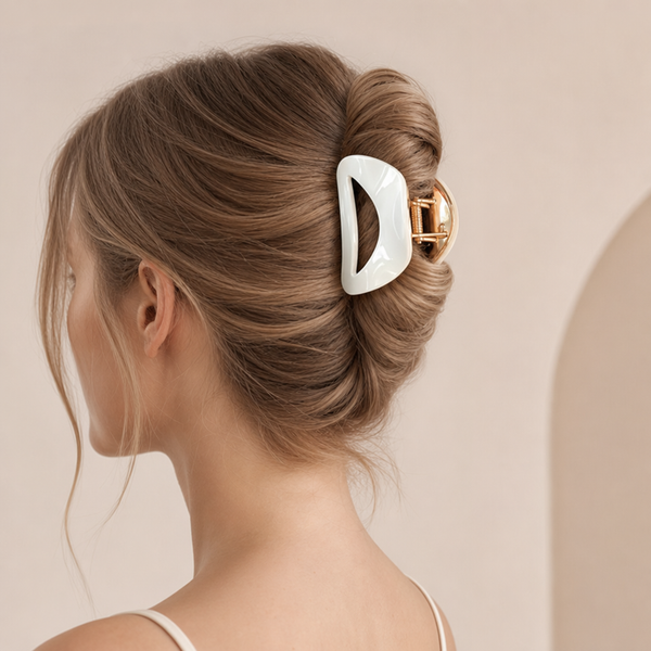 Acetate Shark Clip Medium von vefash – Haarklammern, Detailaufnahme 2