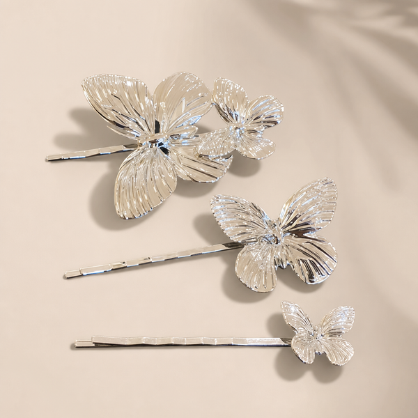 Metal Butterfly Hair Clips von vefash – Haarspangen, Seitenansicht 4