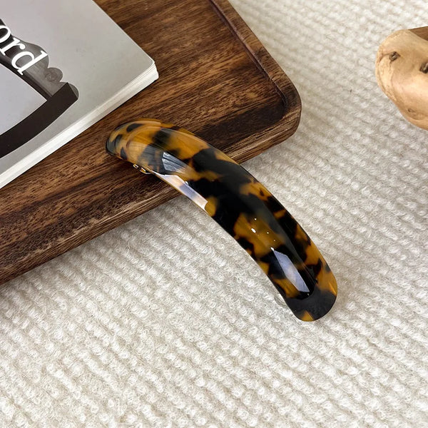 Leona Leopard Spring Clip
