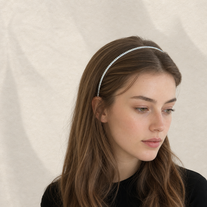 Éclat Rhinestone Headband – Haarschmuck kaufen bei Vefash