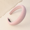 Pur Wide Hair Hoop in Pink – Produktdetail Qualitätsaufnahme | Vefash
