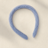 Bonbon Wide Headband in Hellblau – Stil-Aufnahme koreanisches Design | Vefash