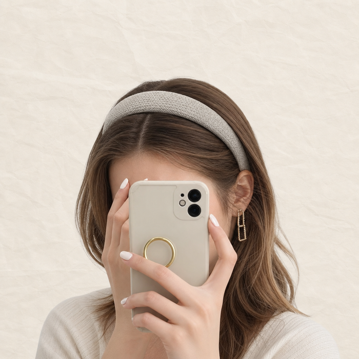 Tressé Wide Headband – Detailansicht Nahaufnahme | Vefash