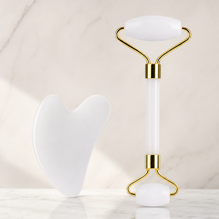 Blanc Quartz Gua Sha set – Pflegeprodukt kaufen | Vefash