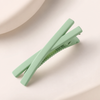 Minuit Acetate Duckbill Clip in Mintgrün – Produktdetail Qualitätsaufnahme | Vefash
