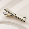 Minuit Acetate Duckbill Clip in Weiß – Stil-Aufnahme koreanisches Design | Vefash