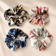 Imprimé Satin Scrunchie Set