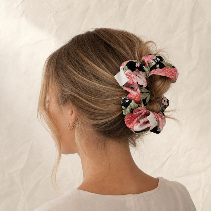 Imprimé Satin Scrunchie Set – Haarschmuck kaufen bei Vefash