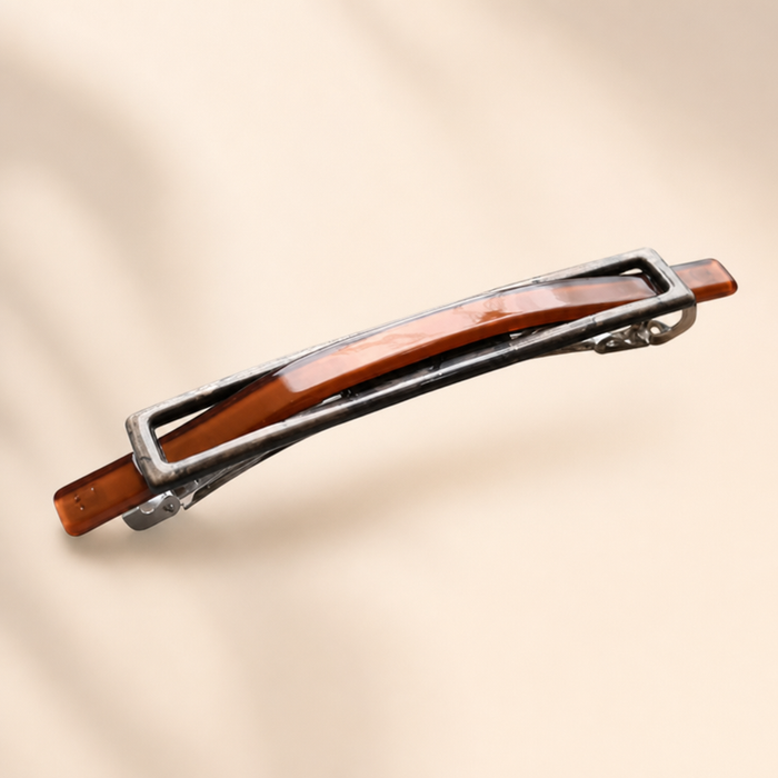 Classique Acetate Spring Clip Karamell – Haarklammer kaufen | Vefash