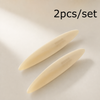 Ovale Acetate Hair Clip Set in Creme – Packshot alle Farben | Vefash