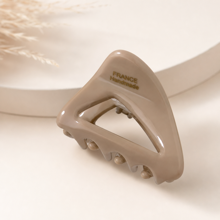 Prisme Mini Claw Clip Beige – Haarklammer kaufen | Vefash