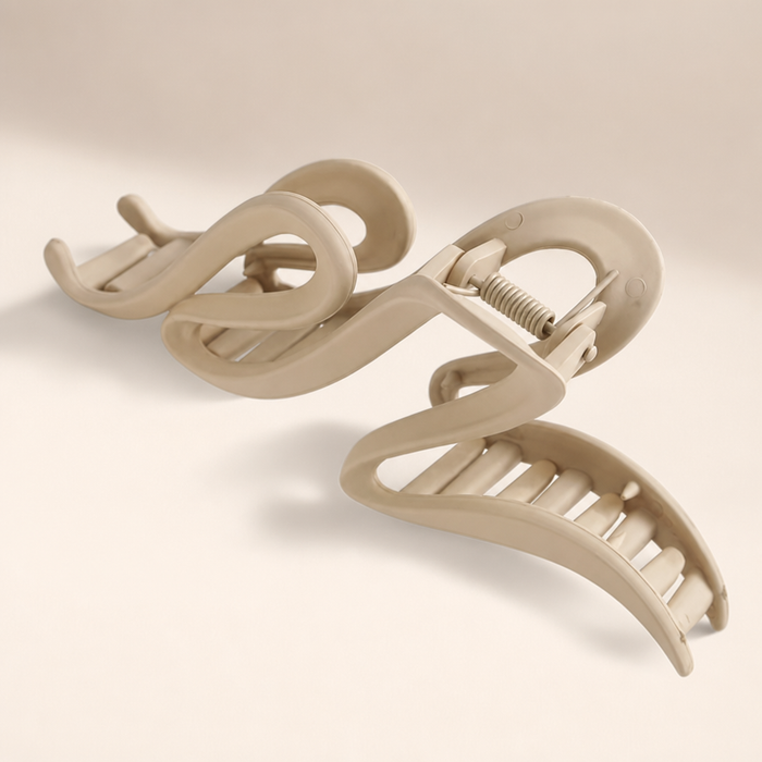 Onde Matte Claw Clip Ansicht 6 | Vefash