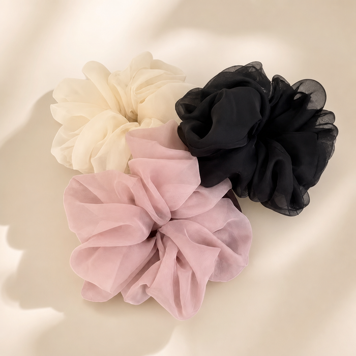 Mesh Hair Scrunchie – Vefash