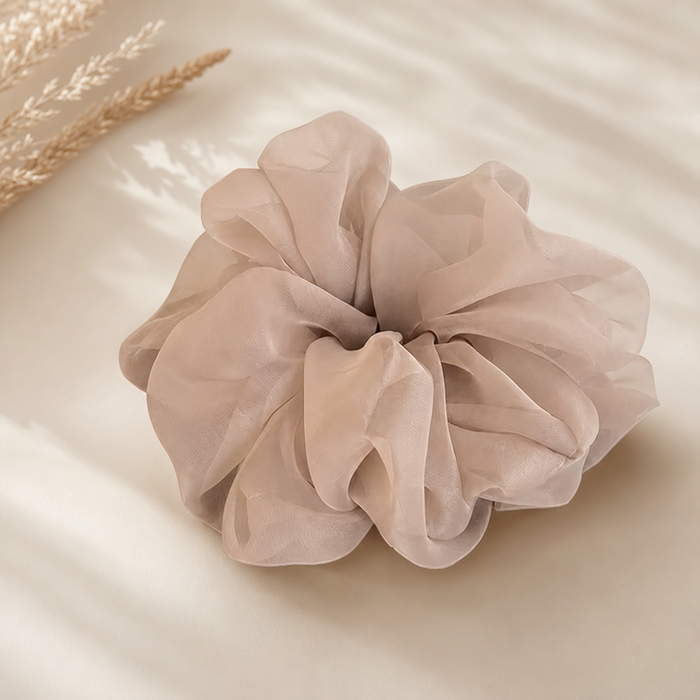Mesh Hair Scrunchie – Detail – Vefash