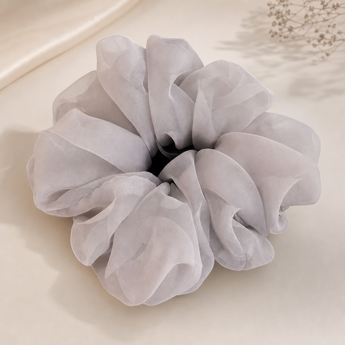 Mesh Hair Scrunchie – Detail – Vefash