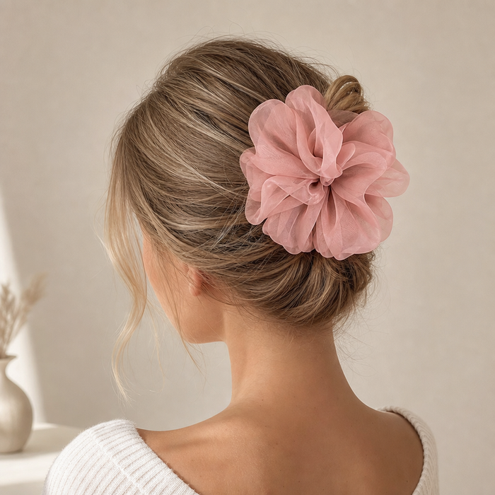 Mesh Hair Scrunchie – Vefash