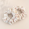 Floral Fabric Scrunchie – 2-er Set – Vefash