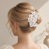 Floral Fabric Scrunchie – 2-er Set – Vefash