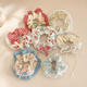 Polka Dot Lace Scrunchie – Haargummi