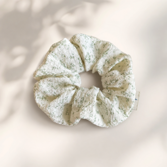 Floral Bow Hair Scrunchie – Hauptfarbe/Detail – Vefash