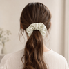 Floral Bow Hair Scrunchie – Hauptfarbe/Detail – Vefash