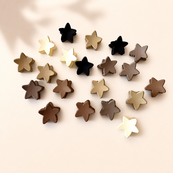 Small Flower Hair Claws – Random Color-4 – Vefash