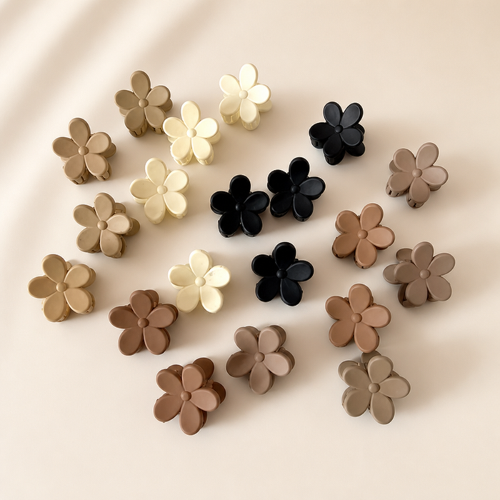 Small Flower Hair Claws – Vefash