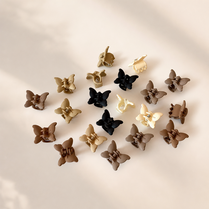 Small Flower Hair Claws – Random Color-15 – Vefash