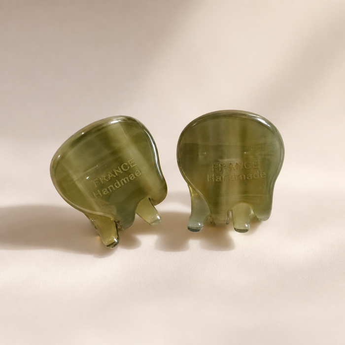 Mini Acetate Hair Claw – Rosa Grün – Vefash