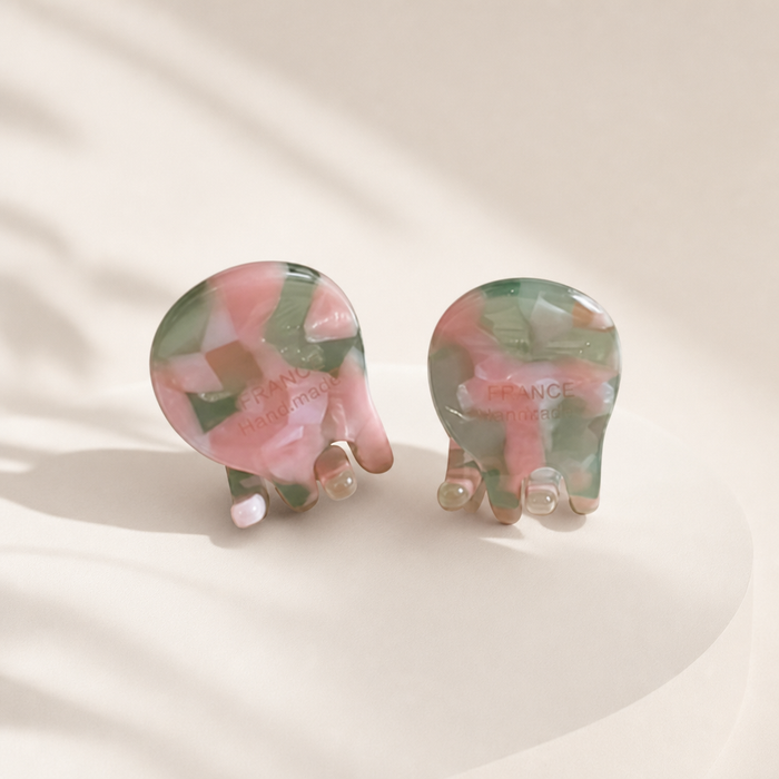 Mini Acetate Hair Claw – Hauptfarbe/Detail – Vefash
