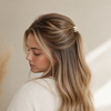 Mini Claw Hair Clip Set – Beige 10 Stück Box – Vefash