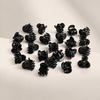 Mini Black Claw Clips – Frostfarben – Vefash