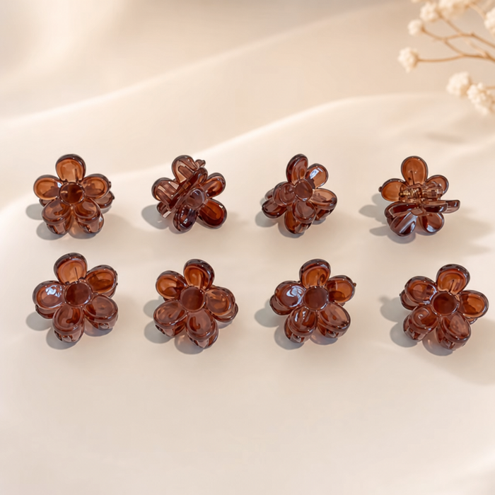 Floral Mini Hair Claws – Vefash
