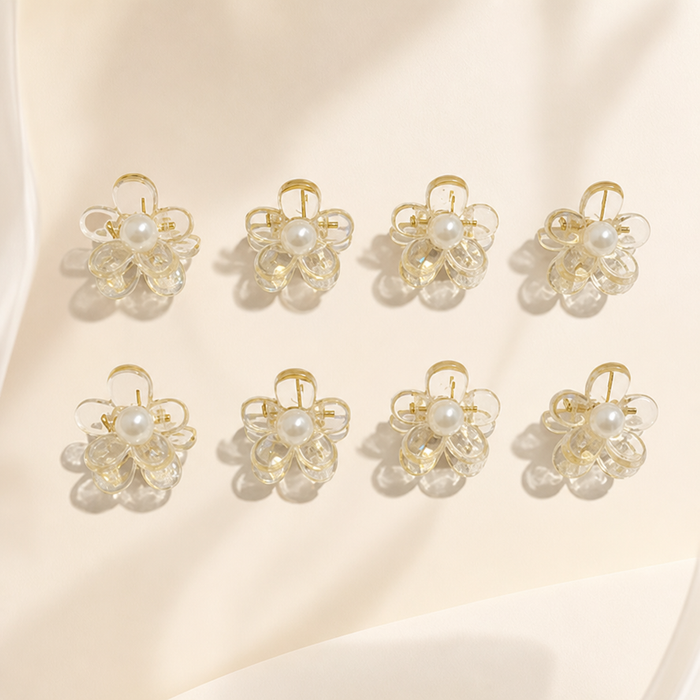 Floral Mini Hair Claws – Vefash