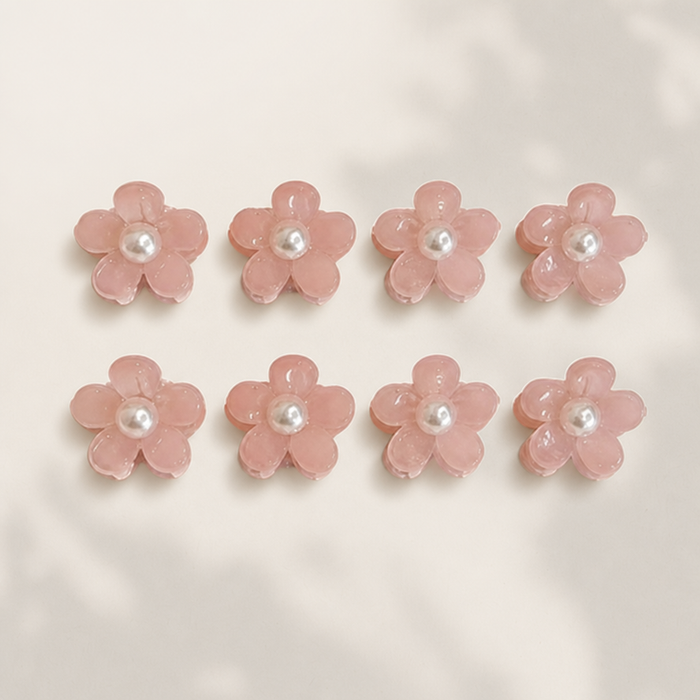 Floral Mini Hair Claws – Vefash