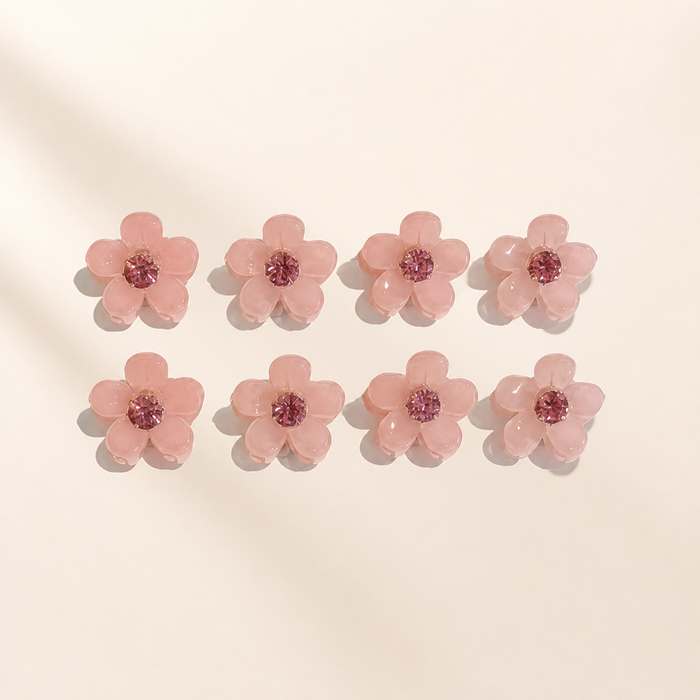 Floral Mini Hair Claws – Vefash