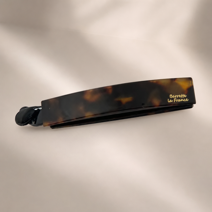 Acetate Banana Clip – Dark Coffee – Vefash