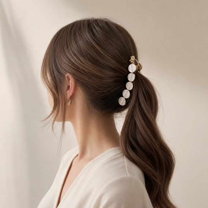 Marble Banana Clip – 06 – Vefash