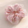 Flower Print Silk Scrunchie – Vefash