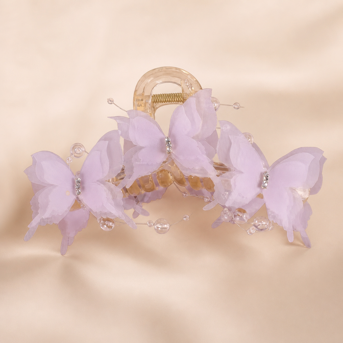 Butterfly Claw Clip – Detail – Vefash