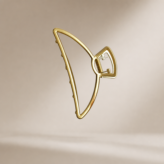 Geometric Metal Hair Claw – Vefash