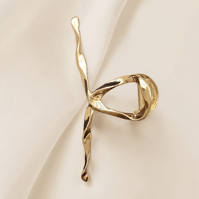 Geometric Metal Hair Claw – Vefash