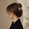 Geometric Metal Hair Claw – Vefash