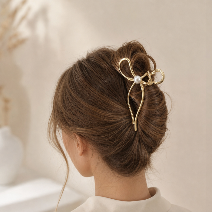 Geometric Metal Hair Claw – Vefash
