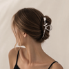 Geometric Metal Hair Claw – Vefash