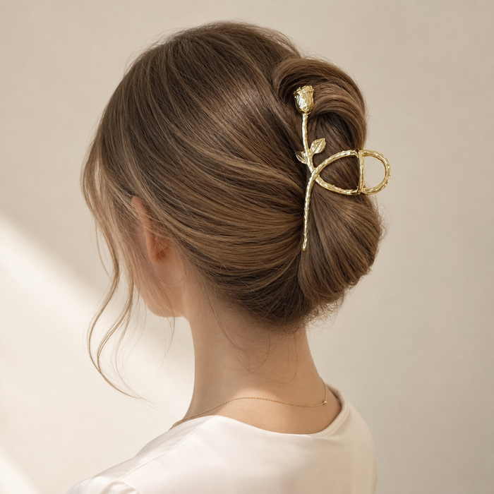 Geometric Metal Hair Claw – Vefash