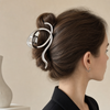 Geometric Metal Hair Claw – Vefash