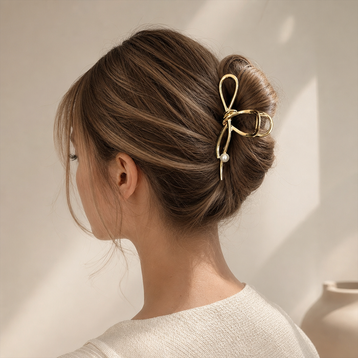 Geometric Metal Hair Claw – Vefash