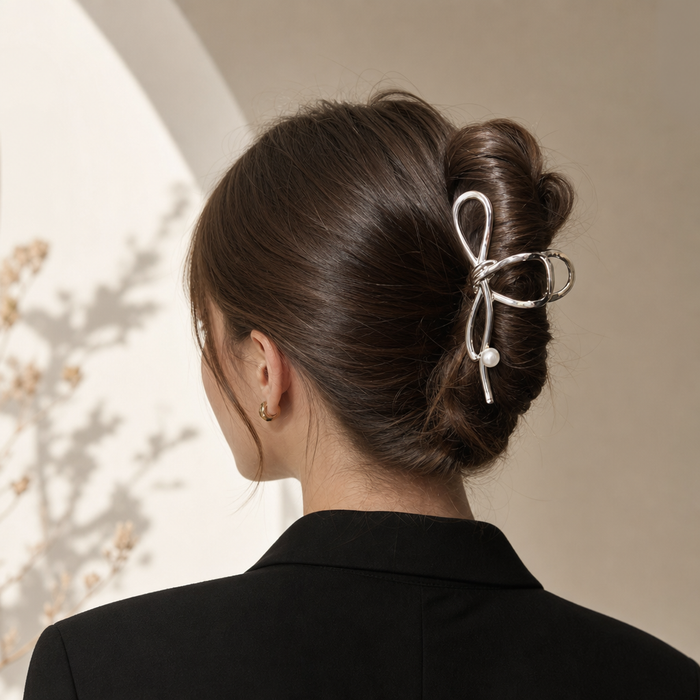 Geometric Metal Hair Claw – Hauptfarbe/Detail – Vefash
