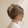 Geometric Metal Hair Claw – Vefash
